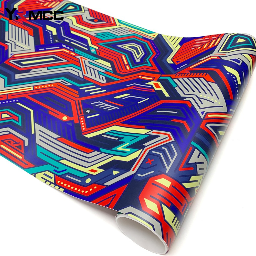 Tech Accessories Board - Film adhésif vinyle pour voiture, motif