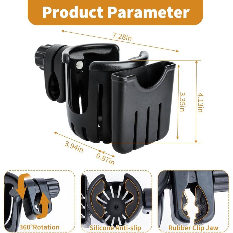 Tech Accessories Bag - Support de téléphone 2-en-1 pour cyclisme,