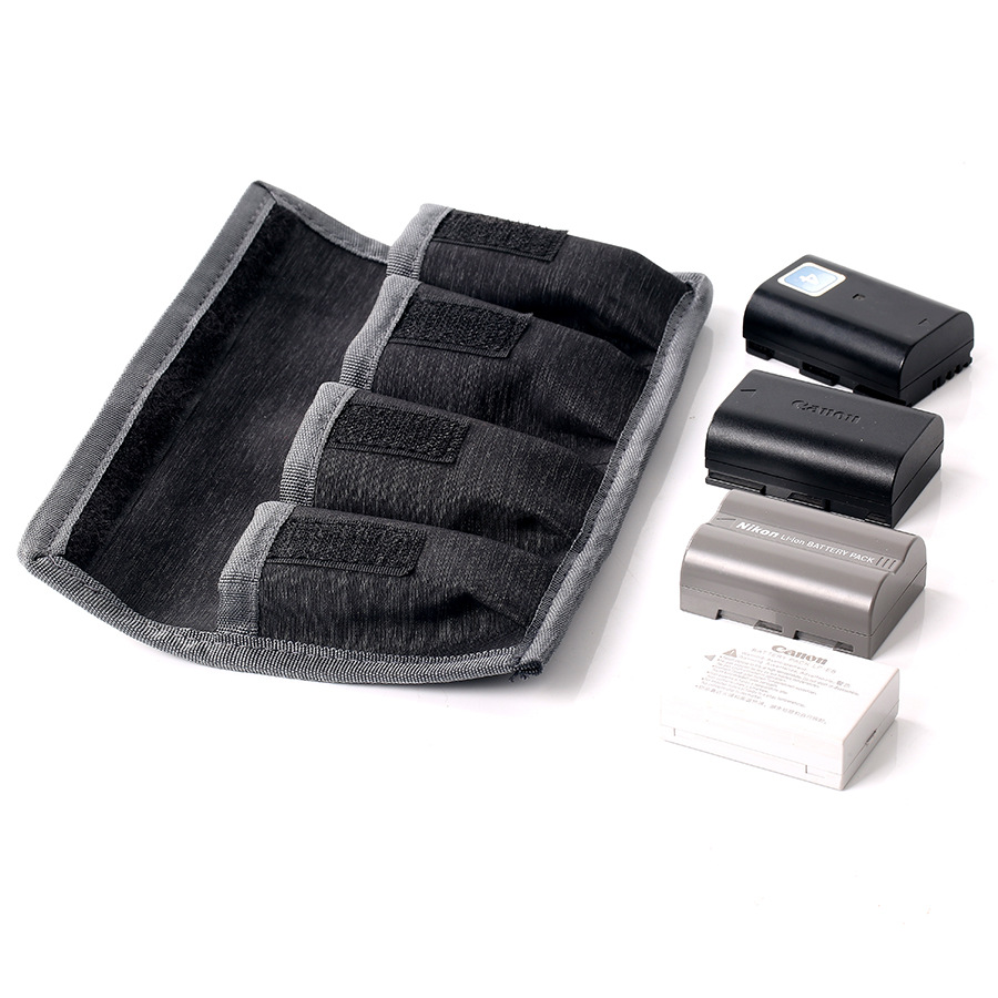 Tech Accessories Bag - LP-E10 caméra batterie sac support SD