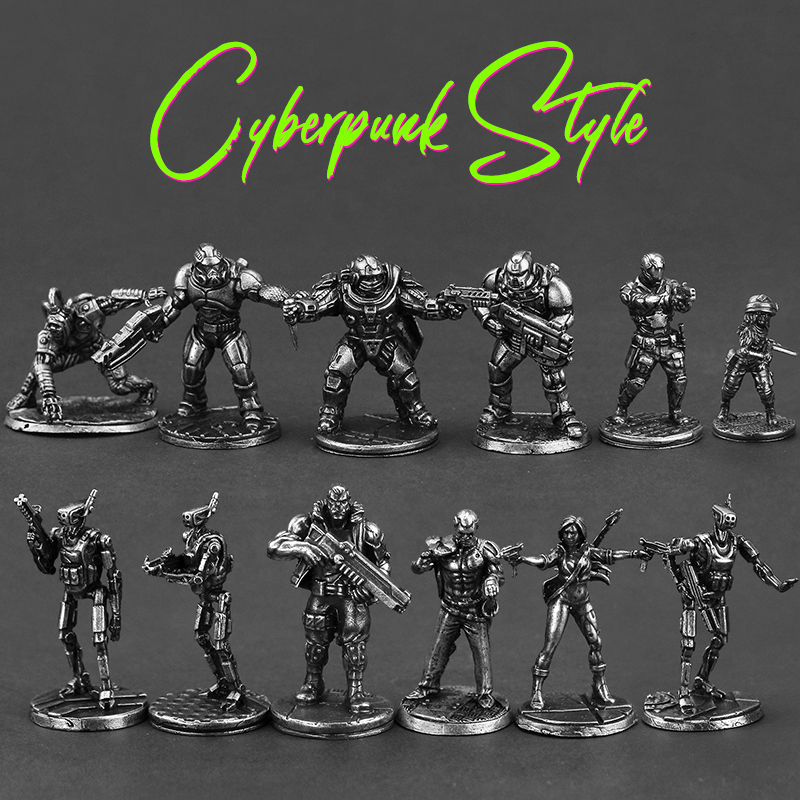 Tech Accessories Board - Figurines de soldat en métal de