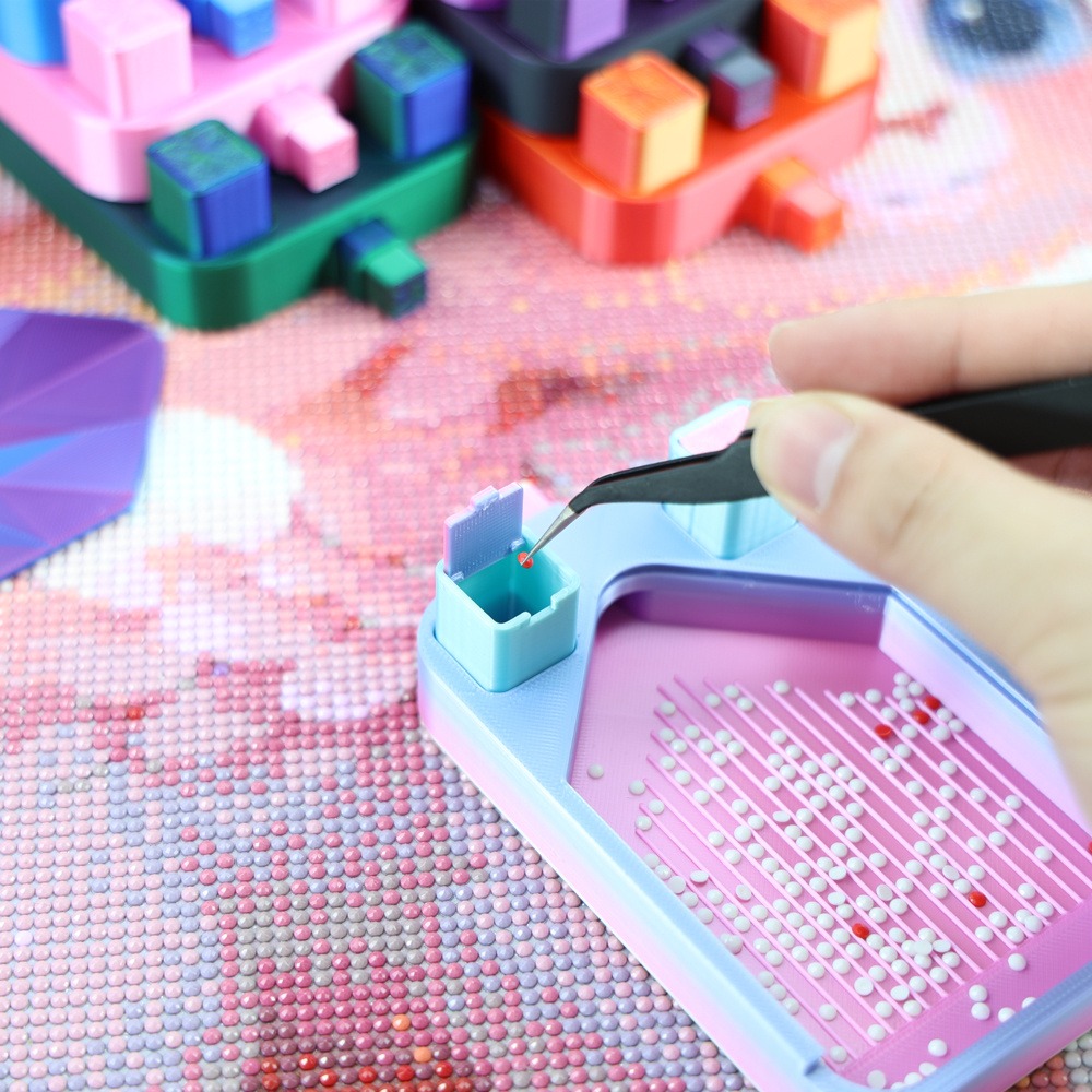 Useful Tech Accessories - Plateau de rangement multicolore pour peinture