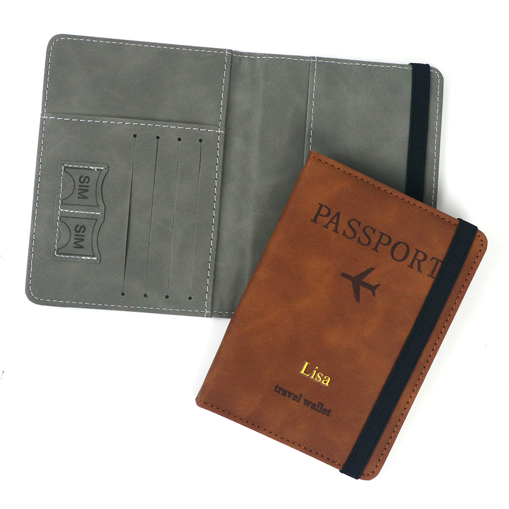 Porte-cartes en cuir PU person - Useful Tech Accessories avis et prix