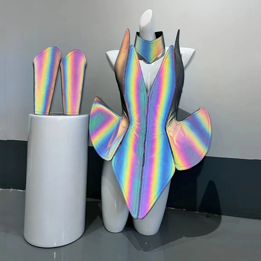 Robe mini réfléchissante laser - Tech Queen avis et prix