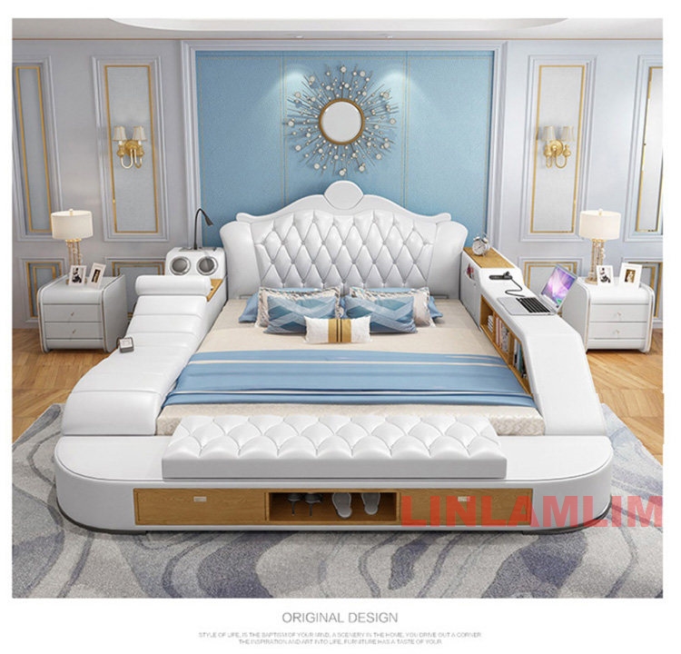 Lit de rangement moderne de lu - Tech Queen avis et prix