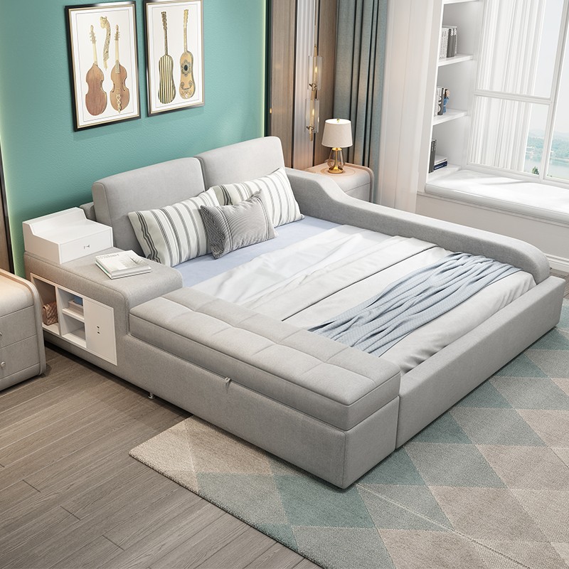 Lit Double Tatami 180x200cm, r - Tech Queen avis et prix