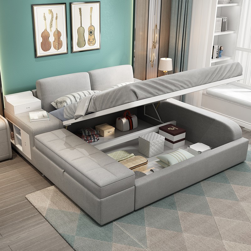 Lit Double Tatami 180x200cm, r - Tech Queen avis et prix