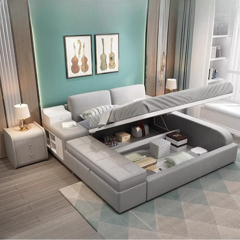 Lit Double Tatami 180x200cm, r - Tech Queen avis et prix