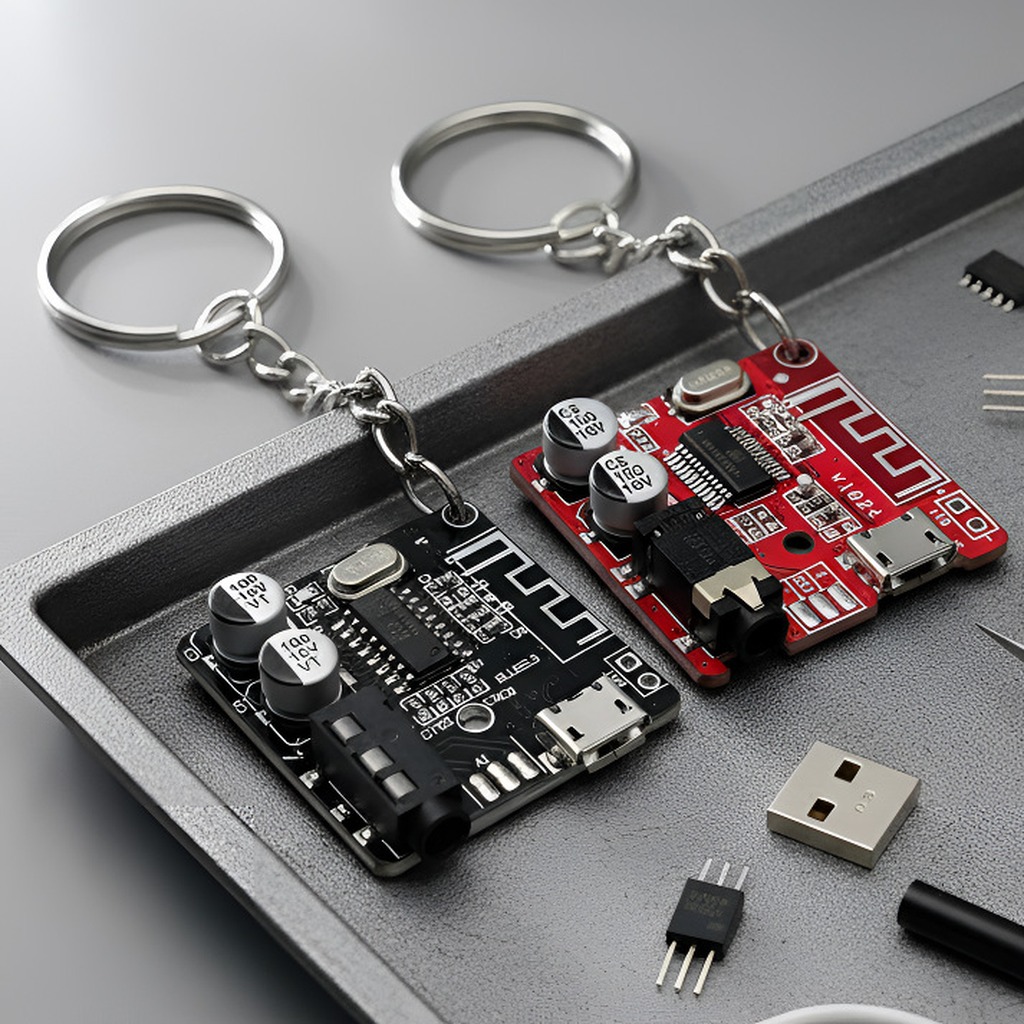 Porte-clés style cyberpunk en  - Tech Accessories Bag avis et prix